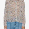Blusa de crepé estampada Noeline