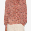 Blusa de crepé estampada Noeline