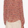 Blusa de crepé estampada Noeline