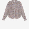 Blusa de crepé estampada Noeline