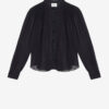 Blusa de crepé estampada Noeline