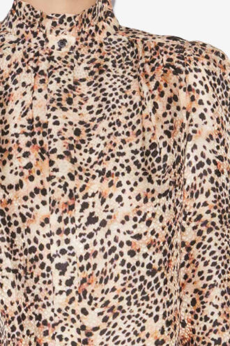 Blusa fluida estampada Lamia