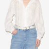 Blusa Gaia en voile de algodón liso Blusa Gaia en voile de algodón liso