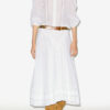 Blusa Greicy de voile de algodón