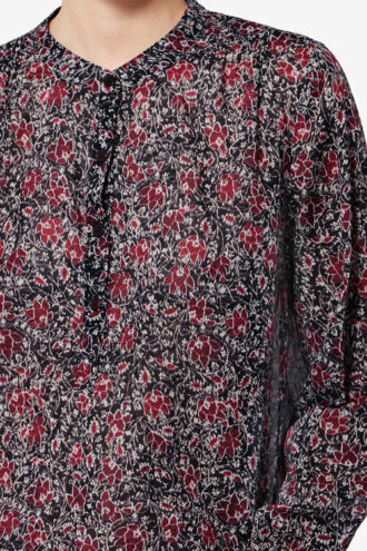 Blusa Maria de voile de algodón orgánico