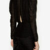 Blusa Marlin en terciopelo quemado