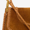 Bolso bandolera de ante trenzado Anahi