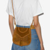 Bolso bandolera de ante trenzado Anahi