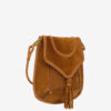 Bolso bandolera de ante trenzado Anahi