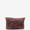 Bolso bandolera de piel brillante Nessah