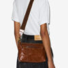Bolso bandolera de piel brillante Nessah