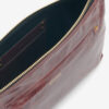 Bolso bandolera de piel brillante Nessah