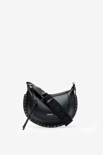 Bolso bandolera Mini Moon de piel granulada