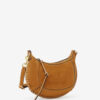 Bolso bandolera Oskan Moon de piel de becerro ante trenzada