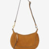 Bolso bandolera Oskan Moon de piel de becerro ante trenzada