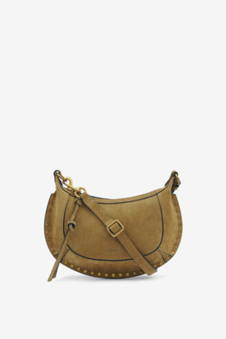 Bolso bandolera Oskan Moon de piel de becerro anteada