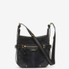 Bolso bandolera Sierra Hobo S en piel de ante
