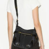 Bolso bandolera Sierra Hobo S en piel de ante