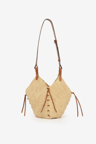 Bolso bandolera Tampa Mini de rafia