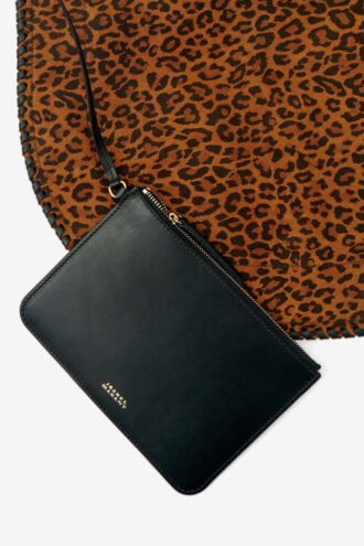 Bolso Hobo de piel de becerro suave estampada de Oskan