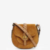 Bolso pequeño de hombro Altay en piel de ante