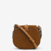 Bolso pequeño de hombro Altay en piel de ante