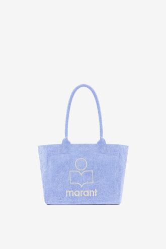 Bolso tote con logotipo Yenky Zipped de algodón lavado