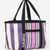Bolso tote con rayas Darwen