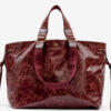 Bolso tote de piel brillante Wardy