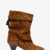 Botas Dalby de ante drapeado