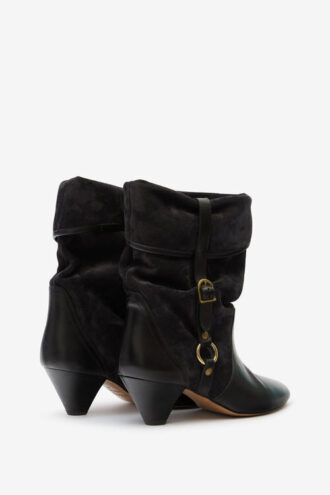Botas de ante con hebilla Darner