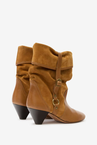 Botas de ante con hebilla Darner