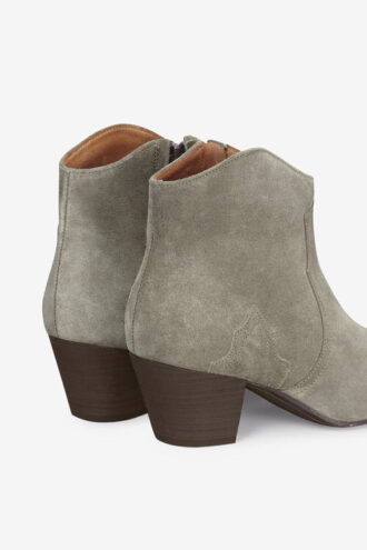 Botas de ante de piel de becerro Dicker