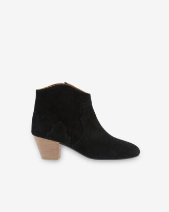 Botas de ante de piel de becerro Dicker