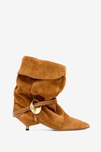 Botas drapeadas Edrika