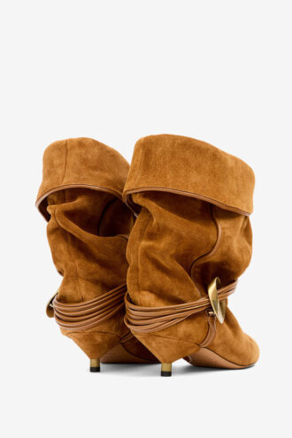 Botas drapeadas Edrika