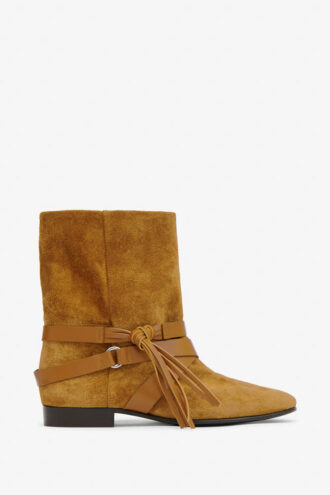 Botas planas de ante Rejen