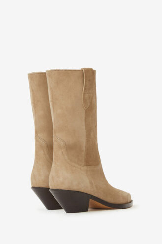 Botas vaqueras de ante de Dahope