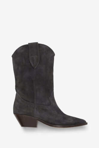 Botas vaqueras de ante de piel de becerro Duerto