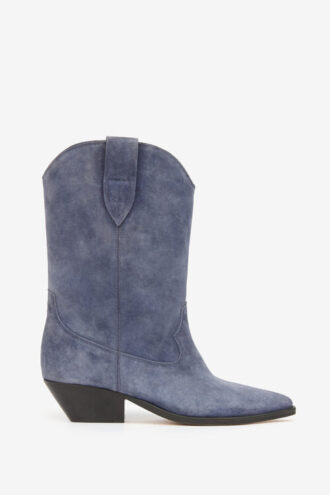 Botas vaqueras de ante de piel de becerro Duerto