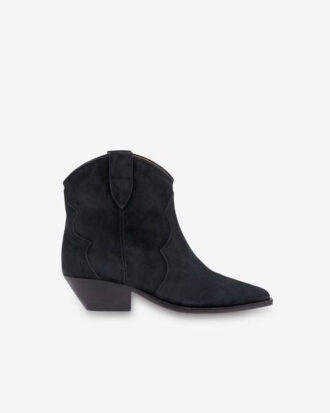 Botas vaqueras Dewina de piel de becerro anteada