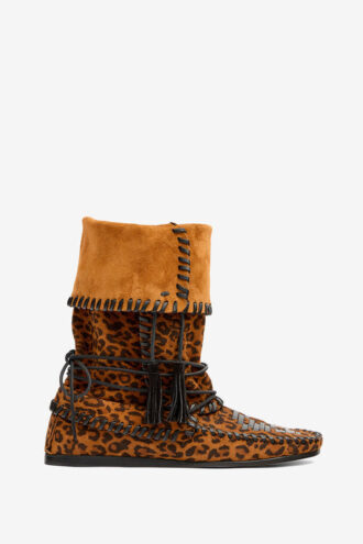 Botas Winki de ante tejido