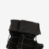 Botas Winki de cuero trenzado y ante