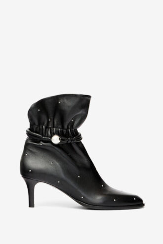 Botines de cuero con tachuelas Forla