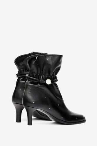 Botines de cuero con tachuelas Forla