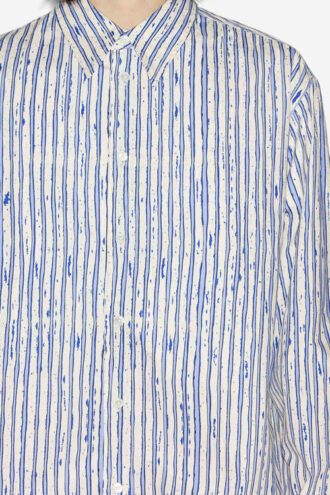 Camisa de algodón a rayas Cybilio