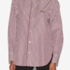 Camisa de mezcla de seda a rayas Fabriza