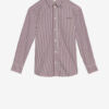 Camisa de mezcla de seda a rayas Fabriza
