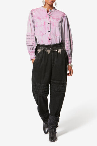Camisa Mileda Faded Chambray