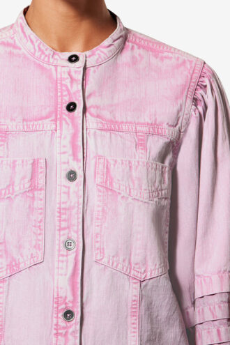 Camisa Mileda Faded Chambray